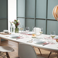 Side view of Prometeo 6" x 5.5" Small Opal Glass Bowl (Set of 12)