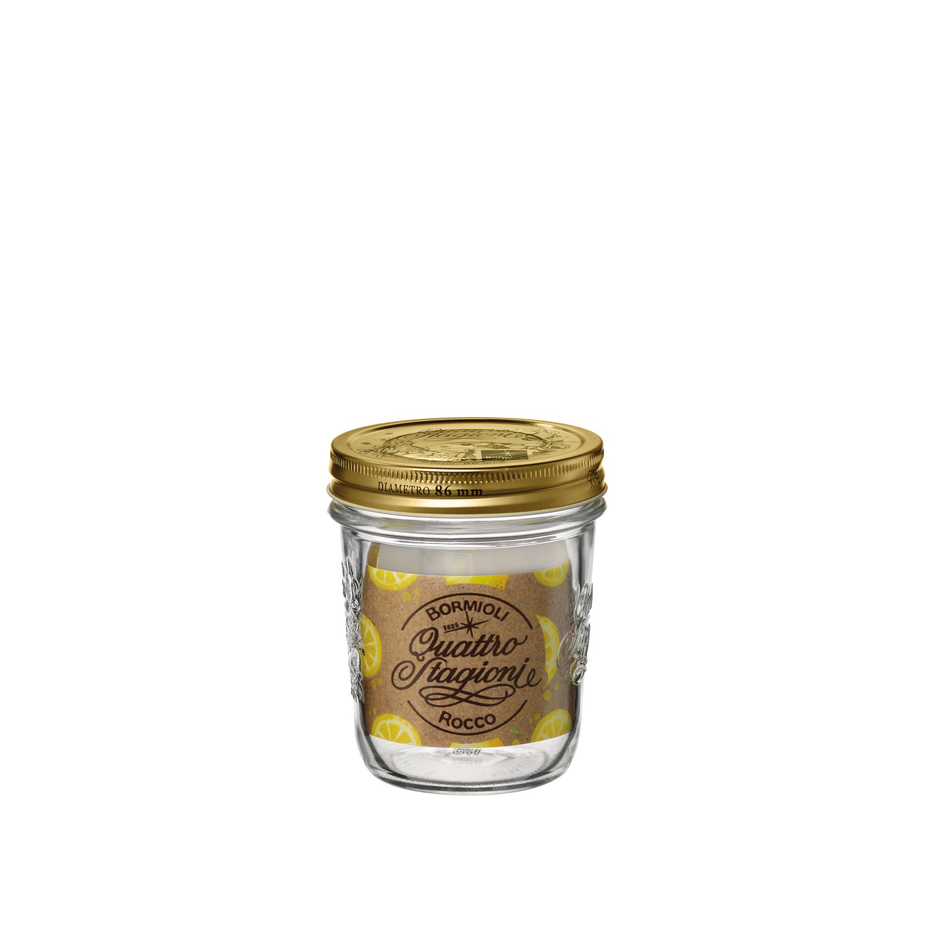 Quattro Stagioni 10.75 oz. Canning Jar Wide Mouth (Set of 4)