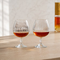 Side view of America '20s 22 oz. Cognac Glasses (Set of 6)