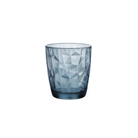 Side view of Diamond 13 oz. DOF Drinking Glasses