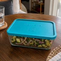 Side view of Frigoverre 4.7-Cup Rectangle Food Storage Container (Set of 8)