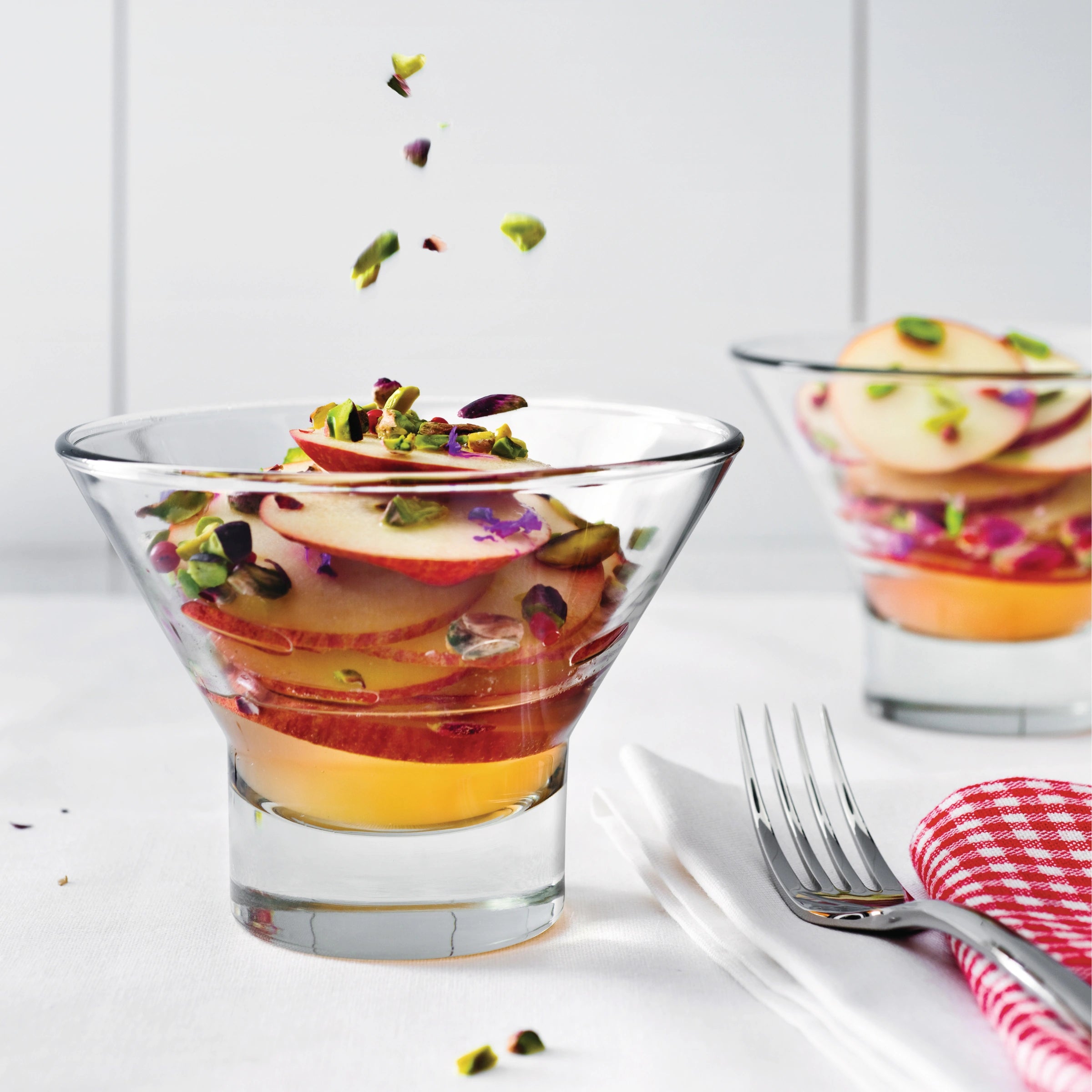 Ypsilon Glass Dessert Bowl