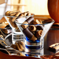 Side view of Ypsilon 12.75 oz. Glass Dessert Bowl (Set of 12)