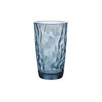 Side view of Diamond 16 oz. Cooler Drinking Glasses