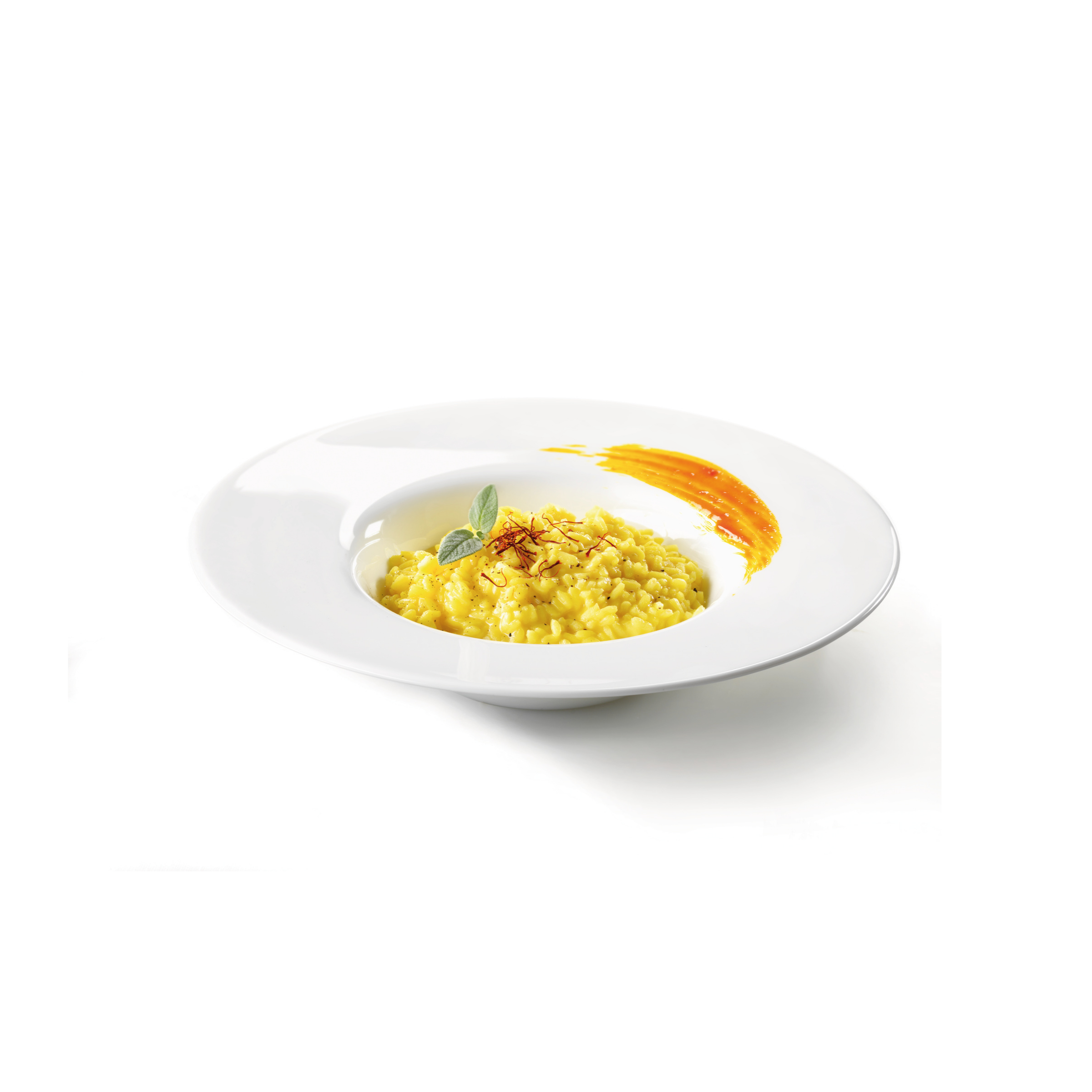 Grangusto 10.6" Opal Glass Risotto Pasta Bowl