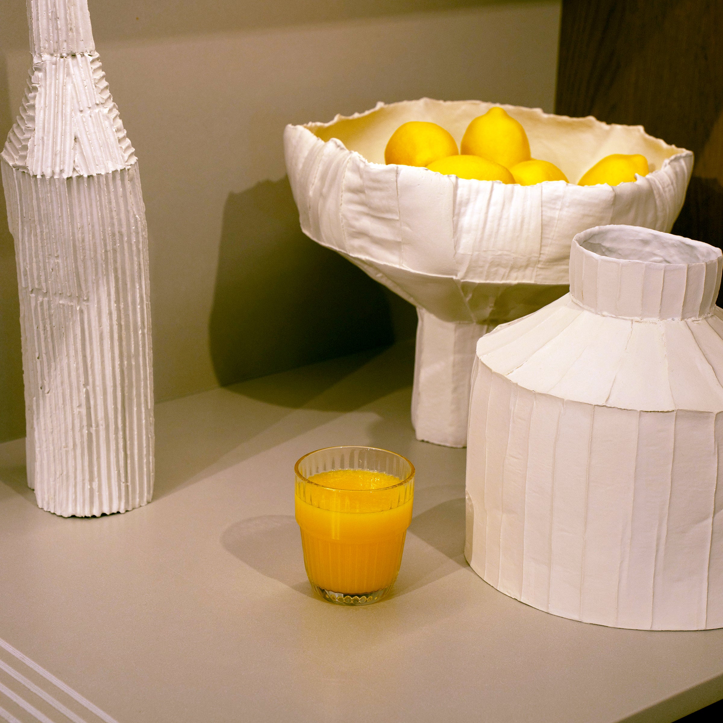 Barshine Juice Stackable Drinking Glasses
