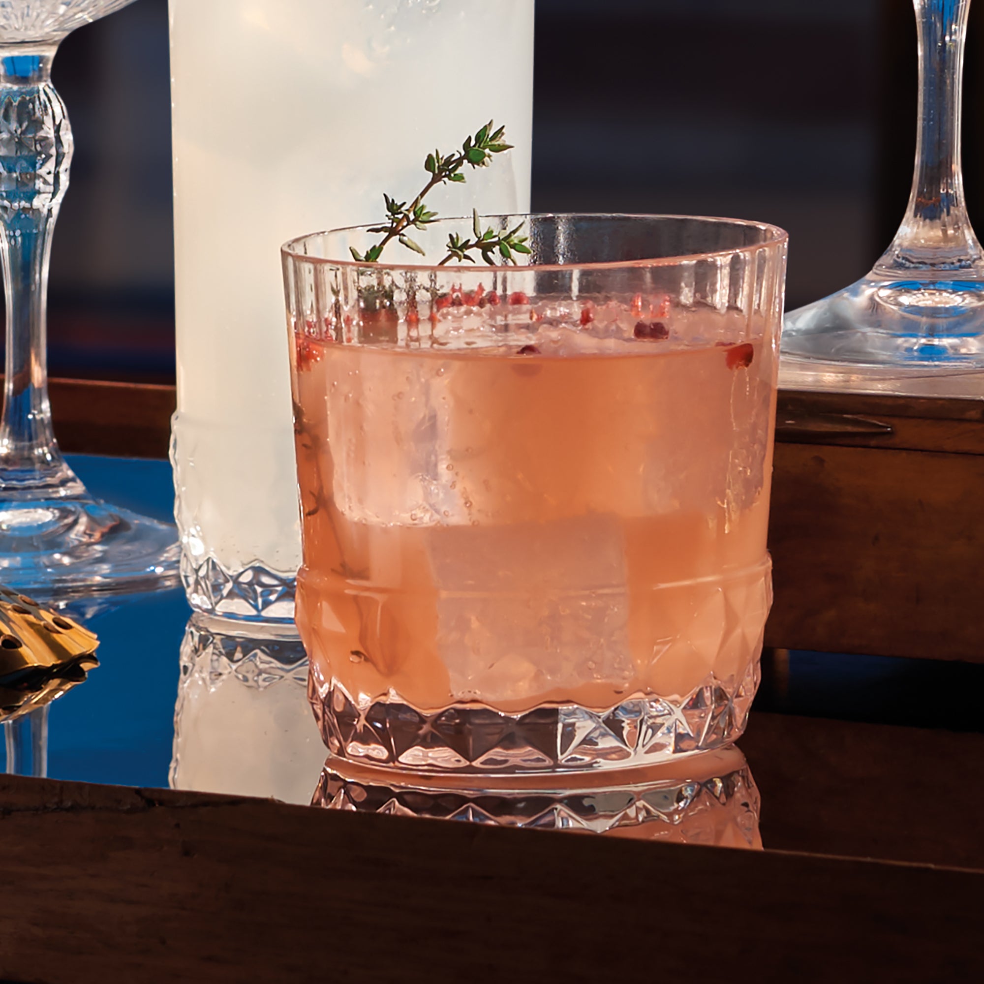 Bormioli Rocco America '20s 10.25 oz. Rocks Drink Drinking Glasses (Set of 4)