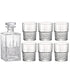 Bormioli Rocco Bartender 7pc Novecento Whiskey Set (1 Decanter + 6 DOF Glasses)