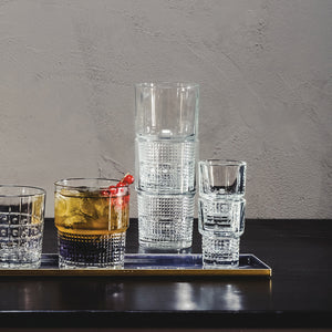 Bormioli Rocco Bartender 7pc Novecento Whiskey Set (1 Decanter + 6 DOF Glasses)