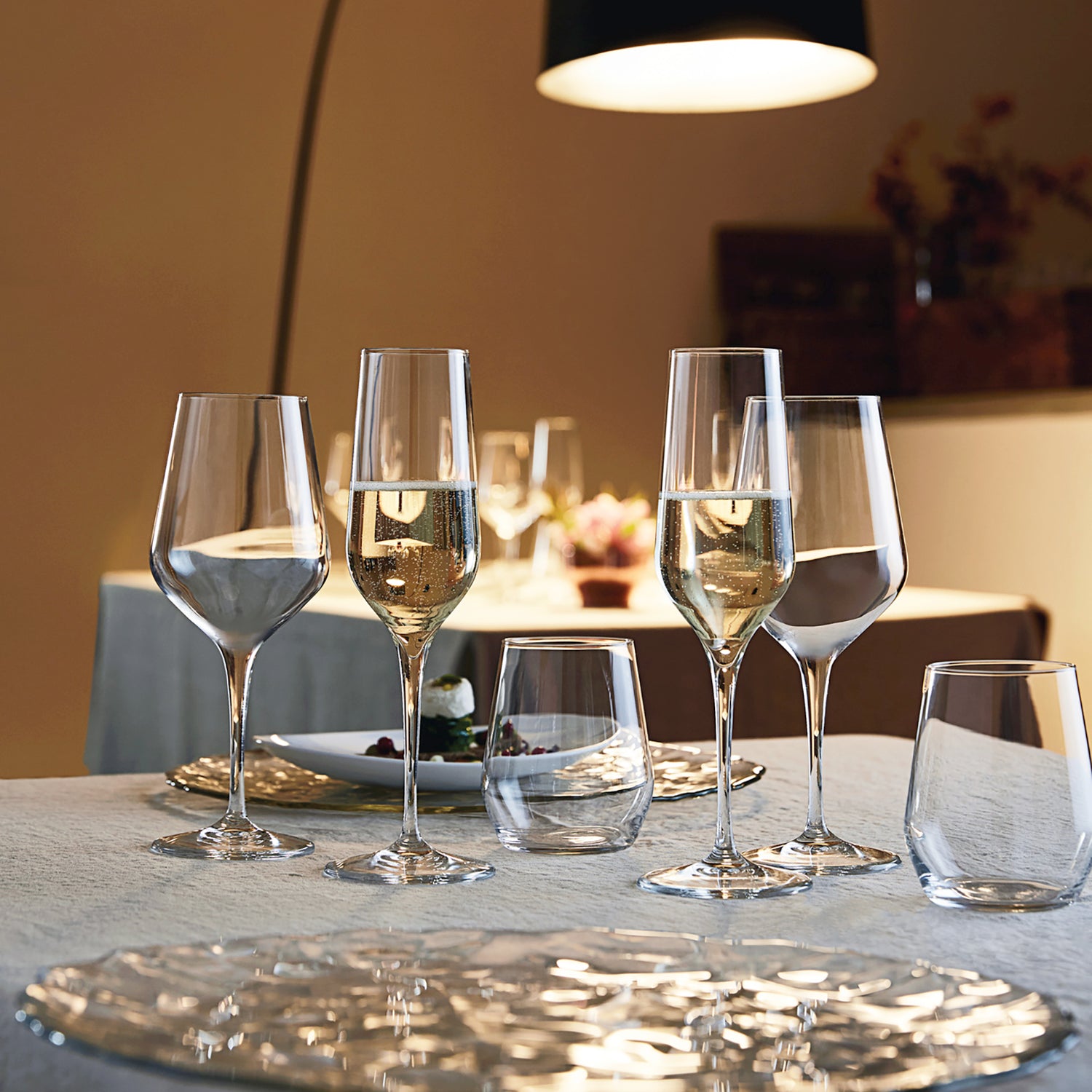 Bormioli Rocco Electra 12.75 oz. Stemless Wine or DOF Drinking Glasses (Set of 6)