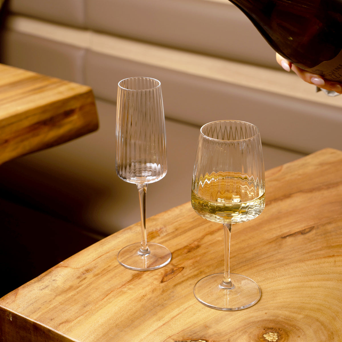 Bormioli Rocco Exclusiva 8.5 oz. Prosecco or Sparkling Wine Flute (Set of 6)