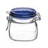 Bormioli Rocco Fido 17.5 oz. Food Jar, Blue Top (Set of 12)
