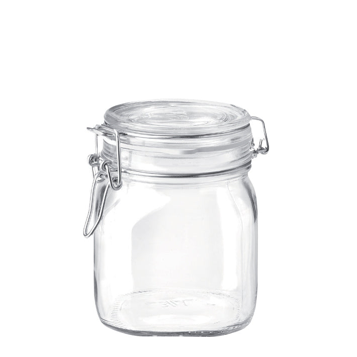 Bormioli Rocco Fido 25.25 oz. Food Jar, Clear (Set of 12)