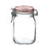Bormioli Rocco Fido 33.75 oz. Food Jar, Copper Top (Set of 6)