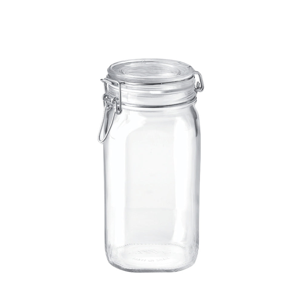 Bormioli Rocco Fido 50.75 oz. Food Jar, Clear (Set of 12)