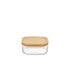 Bormioli Rocco Frigoverre 11.75 oz. Bamboo Square Food Storage Container (Set of 12)