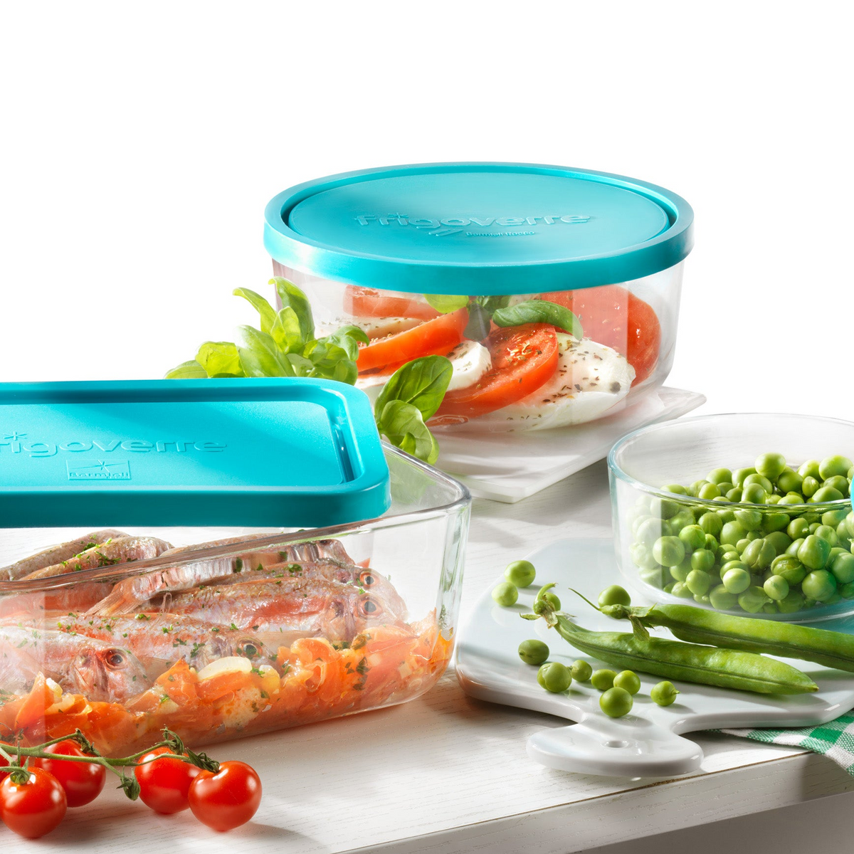 Frigoverre 3-Cup Round Food Storage Container