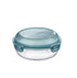 Bormioli Rocco Frigoverre Evolution 58 oz. Medium Bowl, Grey Lid (Set of 6)
