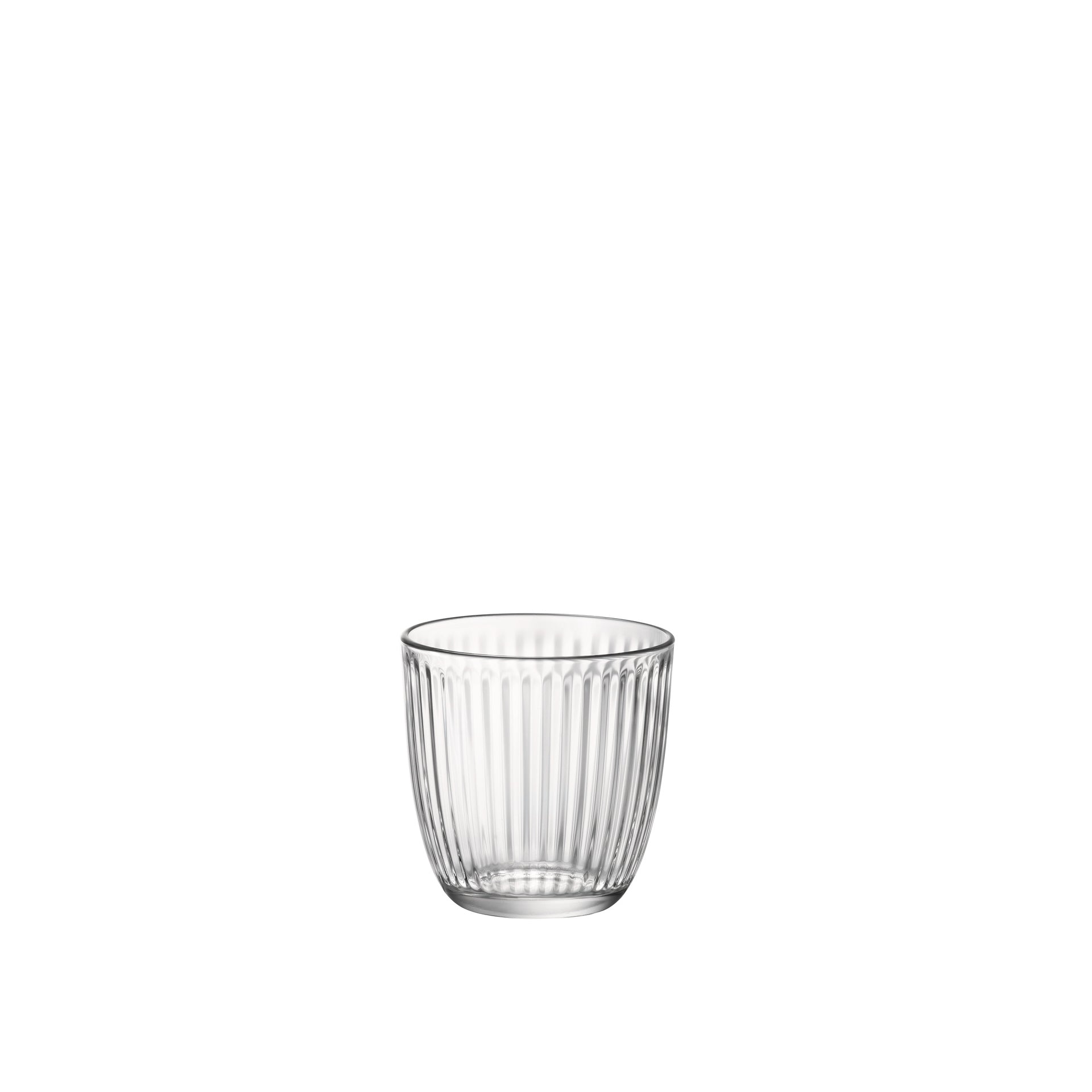 Bormioli Rocco Line 9.75 oz. Water Drinking Glasses, Clear (Set of 12)