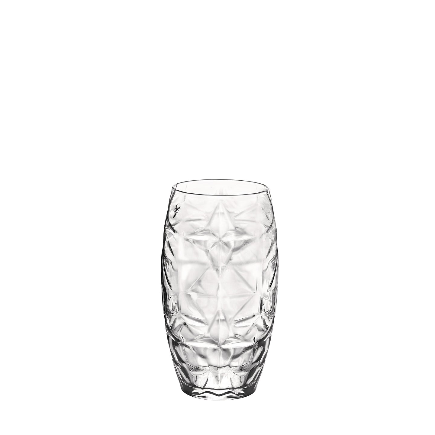 Bormioli Rocco Oriente 16oz. Cooler Drinking Glasses, Clear (Set of 6)
