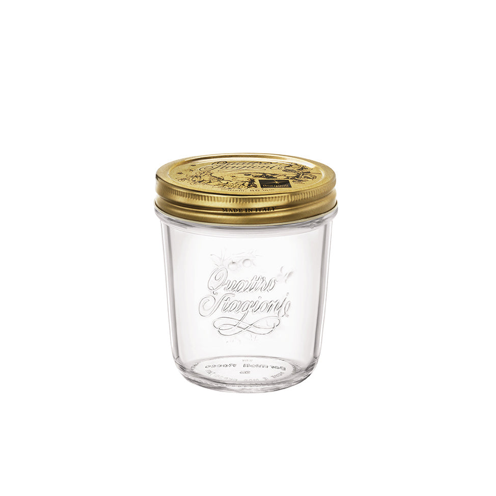 Bormioli Rocco Quattro Stagioni 10.75 oz. Canning Jar Wide Mouth (Set of 4)