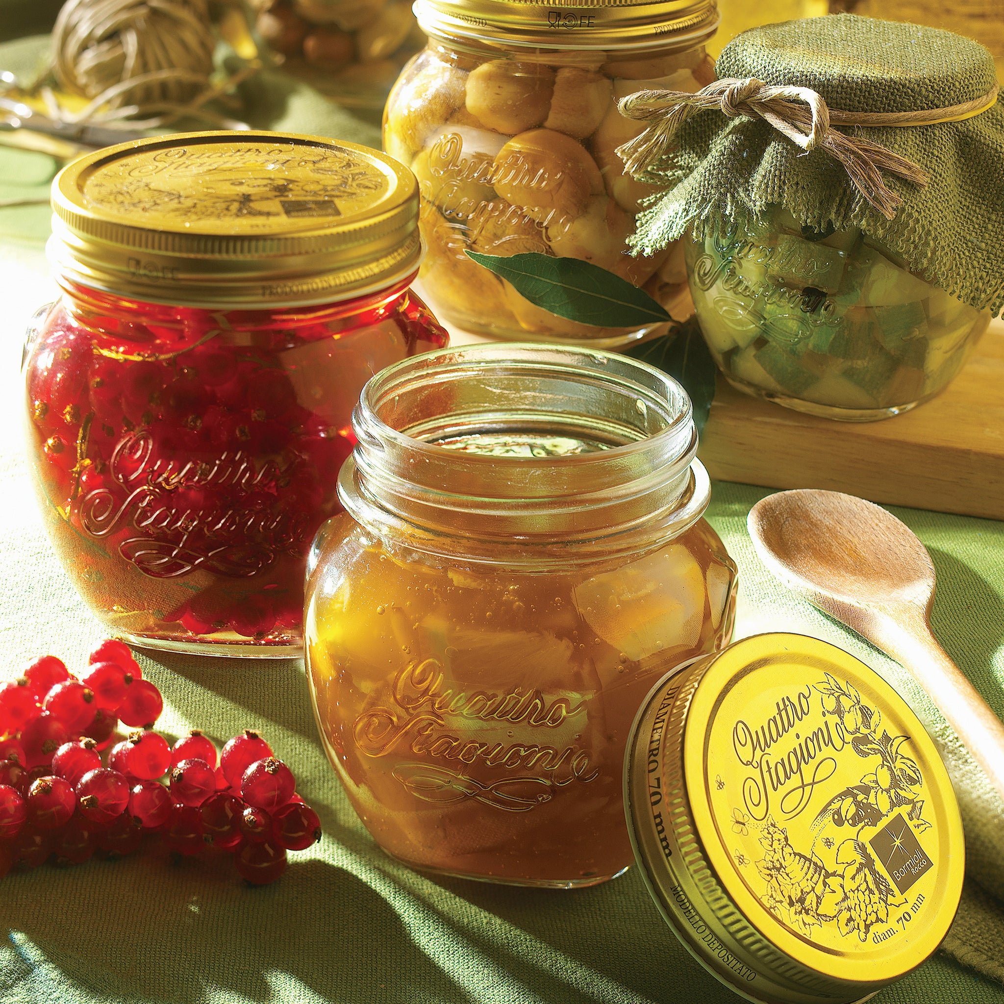 Bormioli Rocco Quattro Stagioni 17 oz. Amphora Canning Jar (Set of 12)