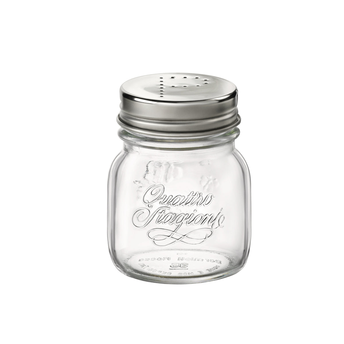 Bormioli Rocco Quattro Stagioni 5 oz. Jar with Salt & Pepper Lid (Set of 2)