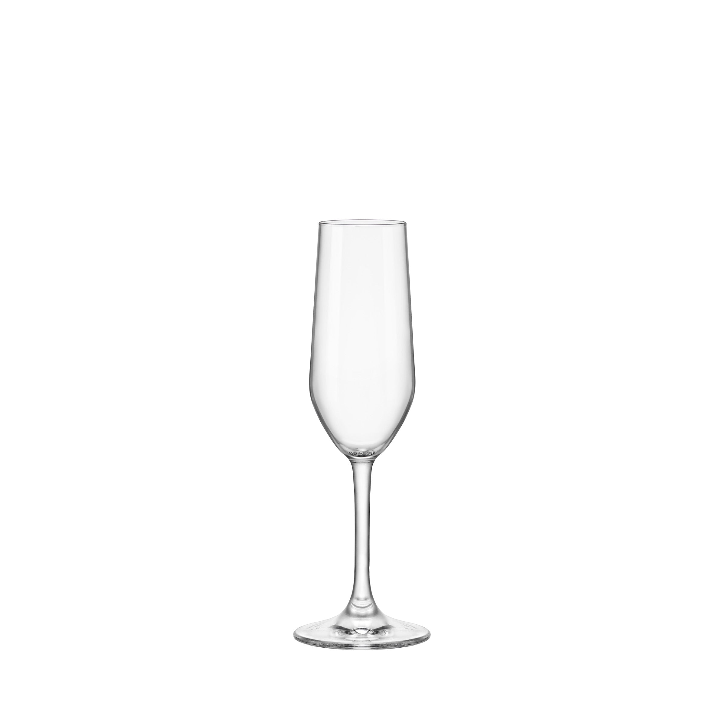 Bormioli Rocco Riserva 7 oz. Champagne or Sparkling Wine Flute (Set of 6)
