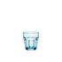 Bormioli Rocco Rock Bar 9.25 oz. Rocks Stackable Drinking Glasses, Ice Blue (Set of 6)