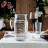 Bormioli Rocco Romantic 56.25 oz. Carafe with Lid & Ice-Tube (Set of 6)