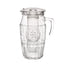 Bormioli Rocco Romantic 56.25 oz. Carafe with Lid & Ice-Tube (Set of 6)