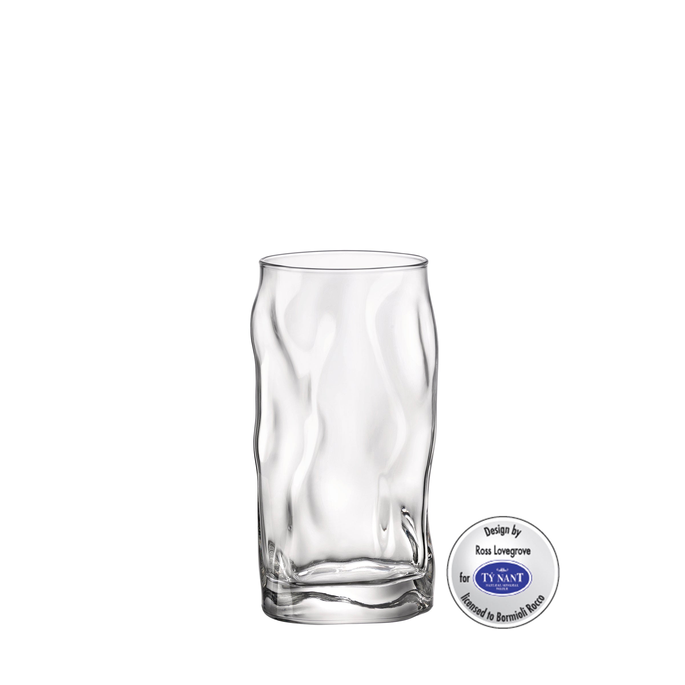 Bormioli Rocco Sorgente 15.5 oz. Cooler Drinking Glasses (Set of 4)