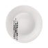 Bormioli Rocco White Moon Botanica 7.75" Opal Glass Dessert Plate, Sfere (Set of 24)