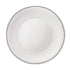 Bormioli Rocco White Moon Chiaroscuro 10.75" Opal Glass Dinner Plate, Unico (Set of 24)