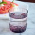 Bormioli Rocco America '20s 12.5 oz. DOF Drinking Glasses, Lilac Rose (Set of 6)