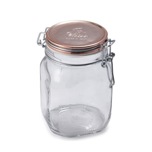 Fido 33.75 oz. Food Jar, Copper Top (Set of 6)