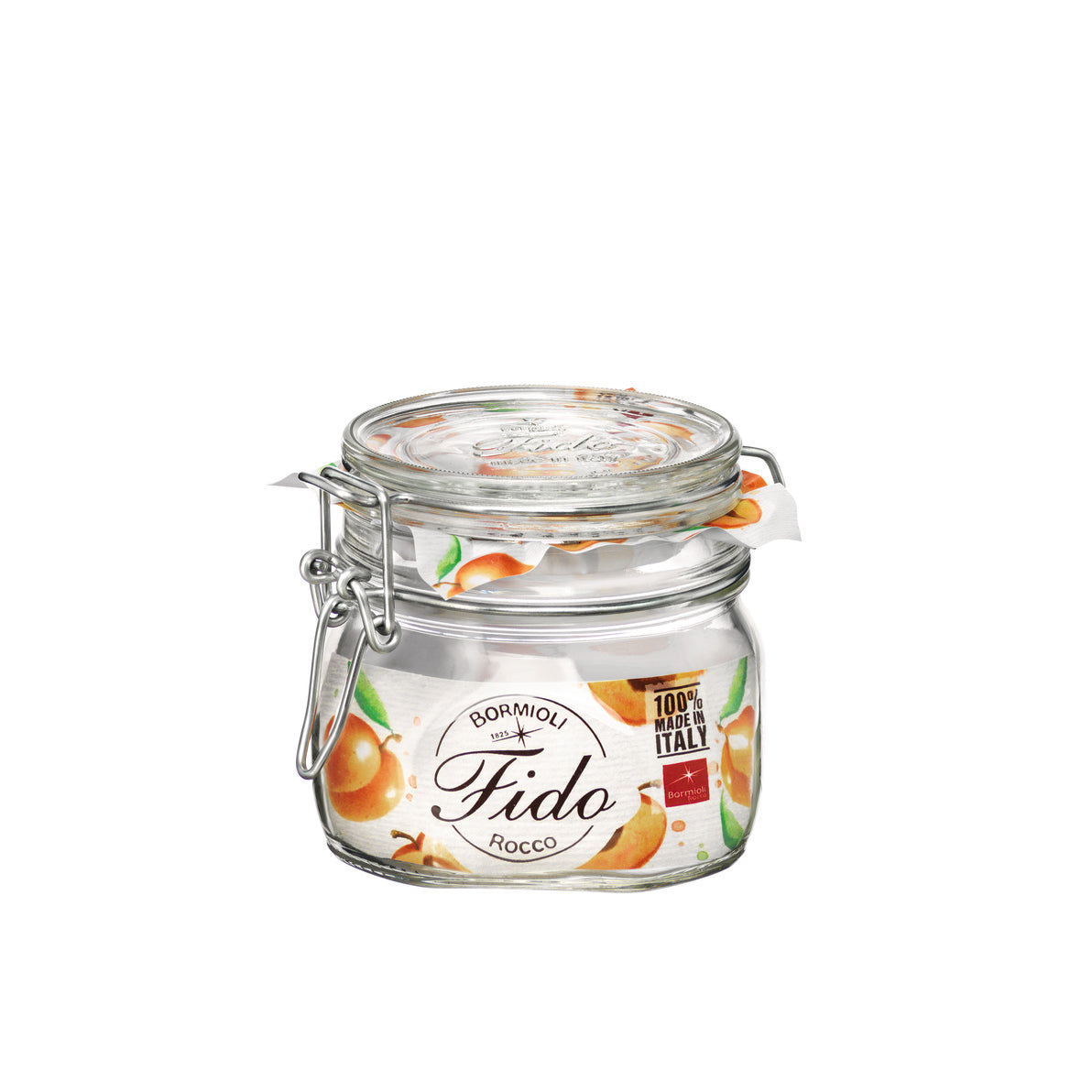 Fido 17.5 oz. Food Jar, Clear (Set of 12)