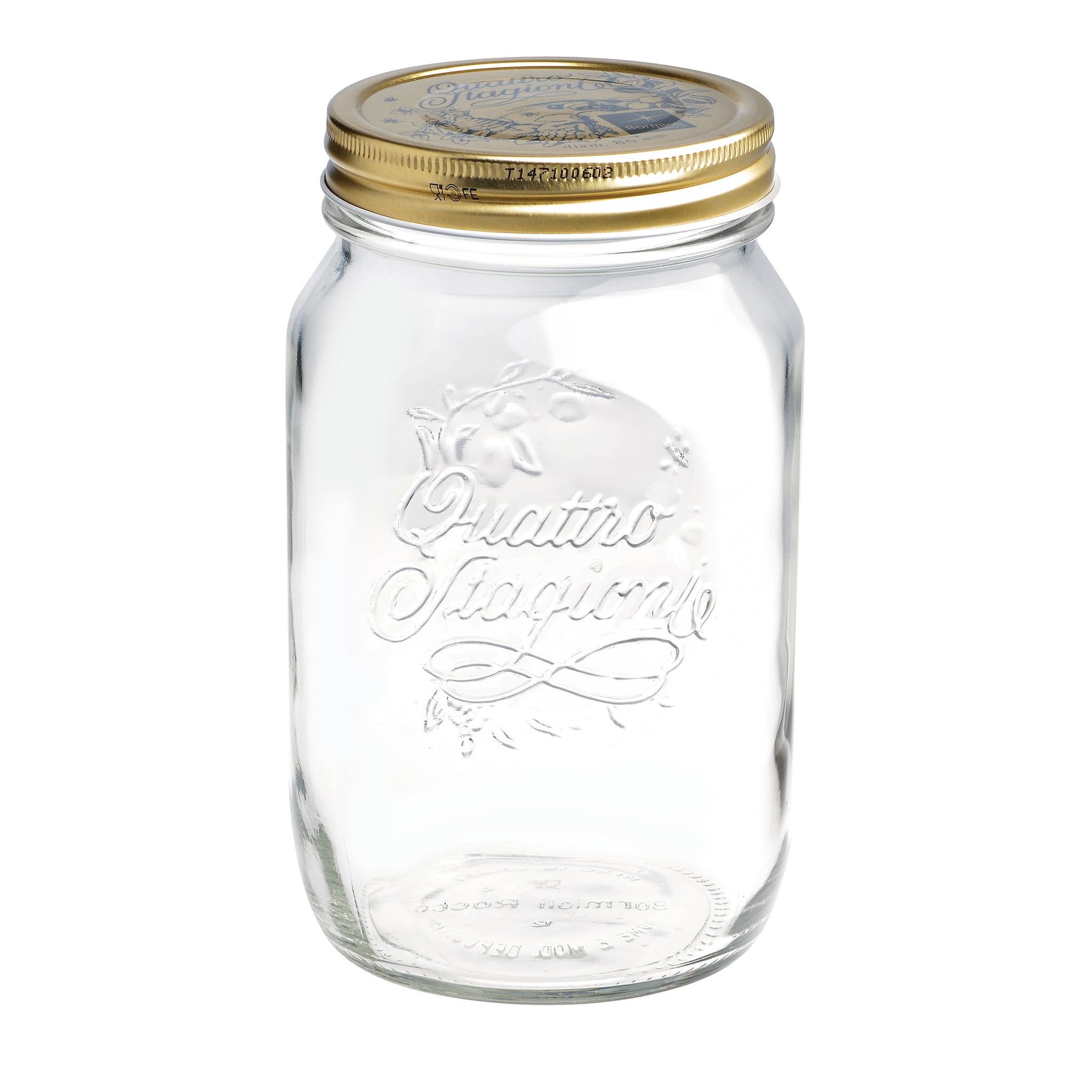 Quattro Stagioni 33.75 oz. Canning Jar (Set of 3)
