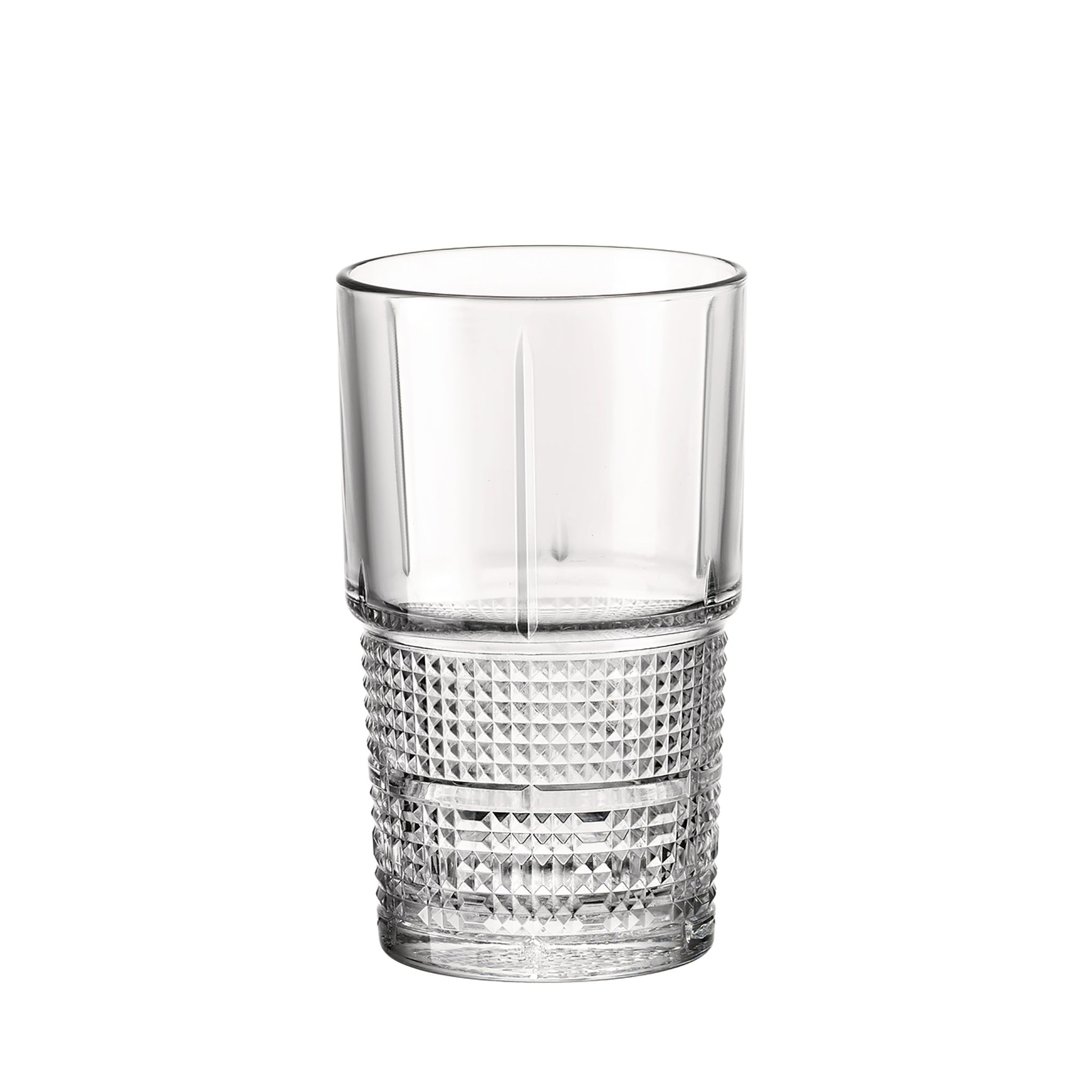 Bartender 13.75 oz. Novecento Hi-Ball Stackable Drinking Glasses (Set of 4)